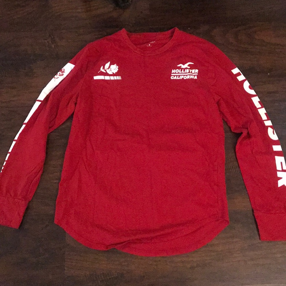Medium Boys Red Hollister Shirt